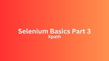 Understanding CSS Selectors and XPath Syntax