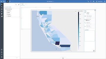How to use Maps in Cognos Analytics Dashboards