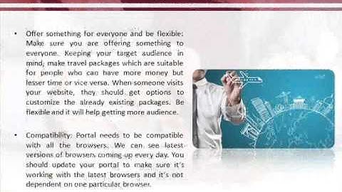 Tour & Travel Portal Design and Development Services - Axis Softech