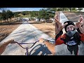 BIGGEST NITRO CIRCUS COMPOUND! *She jumps for her 1st time*