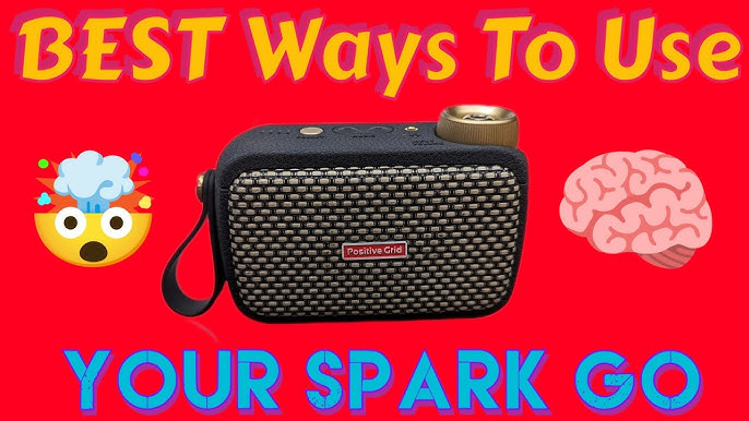 Positive Grid Spark GO Smart Guitar Amp & Bluetooth Speaker