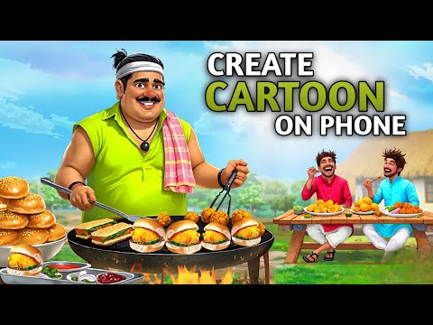 Create Cartoon Videos on Mobile & Earn BIG 💰 | No Laptop Needed | Autodraft AI Step-by-Step
