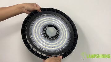 LED High Bay Lighting Luminaire zigbee wifi wireless control and Built-in sensor