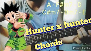 Hunter x Hunter - theme song (Guitar Chords)