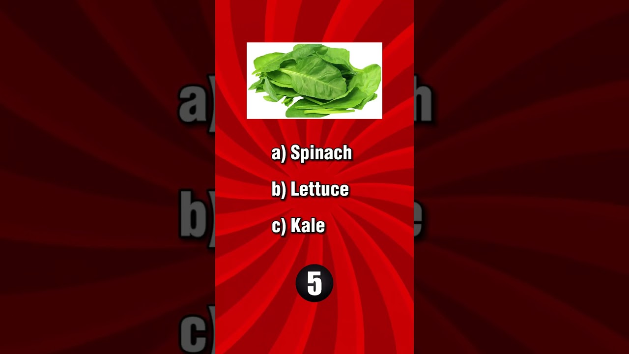 Ultimate Guess the Veggie. 