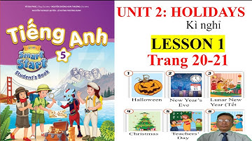 Tiếng Anh 5 MỚI,  smart start 5, Unit 2 Holidays, Lesson 1, studentbook | Learn English with me