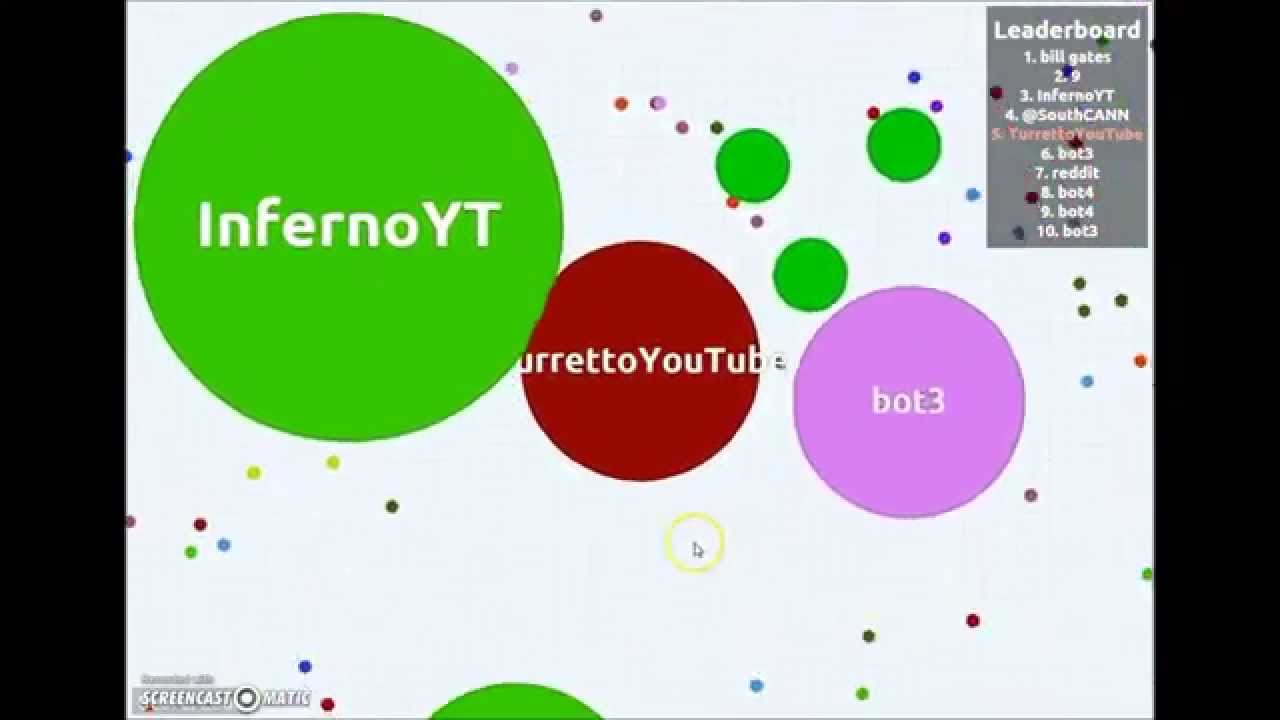 Agar.io #1 With Turretto