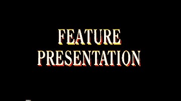 (NOT MY VIDEO) Red Feature Presentation 1992 (UK Variant) Logo In G-Major