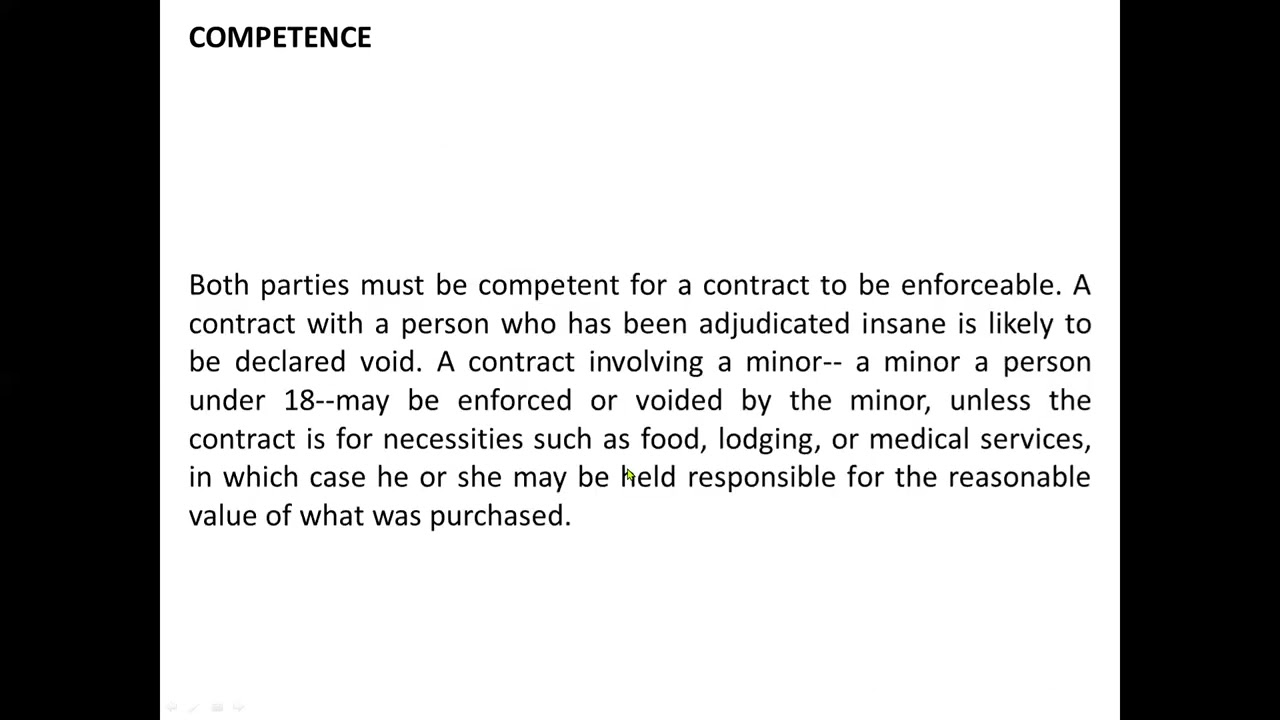 GENERAL PRINCIPLES OF CONTRACT