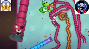 Snake.io 🐍 New event game play: Teddy’s new unlocked cute skin #io #jenasnakegame #snakegameplay