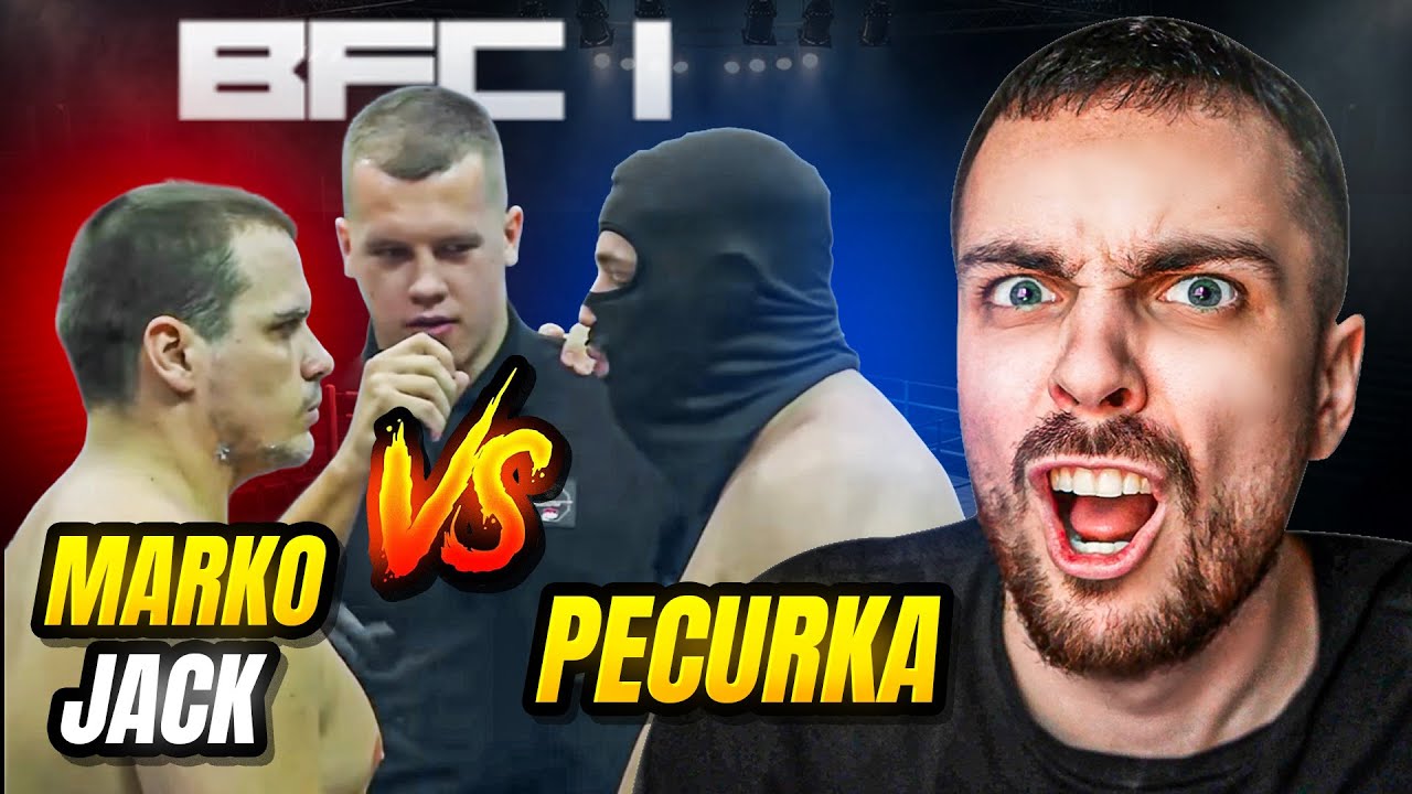 GUH REAKCIJA NA BFC - MARKO JACK vs PEČURKA
