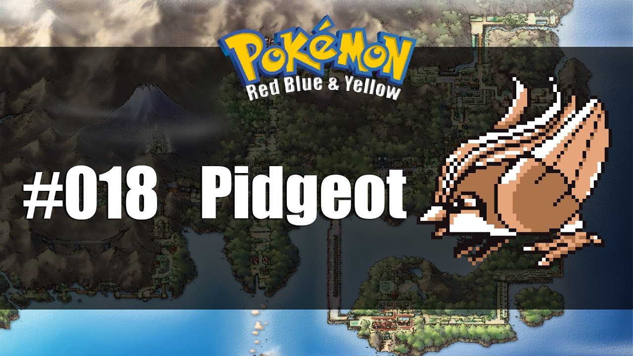 Pokemon Red Blue & | How to get #018 Pidgeot YouTube