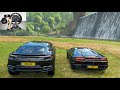 Lamborghini urus and lamborghini huracan  forza horizon 4  logitechg29 gameplay