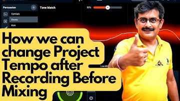 How we  can change Project Tempo after Recording Before Mixing | Match the Tempo |