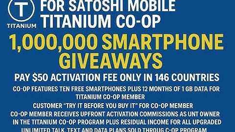 Black Friday  1million activated "Smartphone Give Away"  One Time $50 Activation ($399 Smartphone)