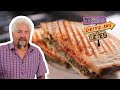 Guy Fieri Eats a Meatloaf Sandwich | Diners, Drive-Ins and Dives | Food Network