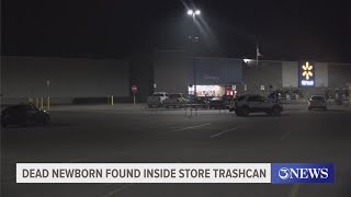 Dead newborn found inside store trashcan