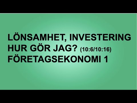 Video: Vad är IIS, Eller Var är Det Lönsamt Att Investera I En Kris