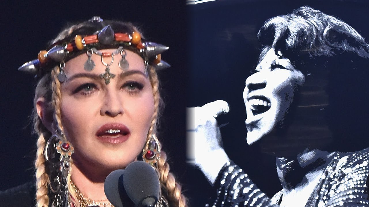 Madonna's Aretha Franklin tribute at the VMAs is all about Madonna