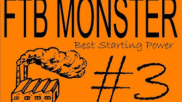 FTB Monster #3 Setting up a lava pump