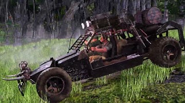 Jungle Iclone 7.9  Python Tool Vehicle Interactions Test 4K