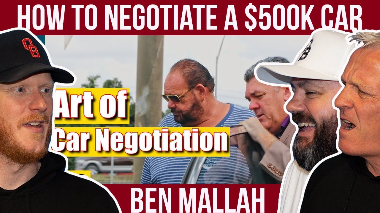 How to Negotiate a $500K Car REACTION #benmallah  |  OFFICE BLOKES REACT!!