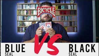 Bicycle Black Vs Blue Seal Blinfold Test