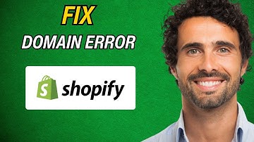 How To FIX Shopify Domain Error 2025 Step by Step