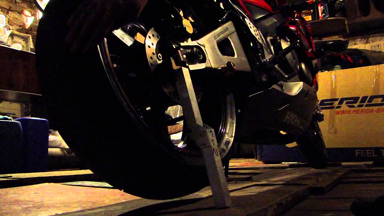 lift stand for bike, honda cbr600rr YouTube