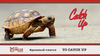 Фразовый глагол TO CATCH UP. Урок английского языка. Фразовый глагол TO CATCH UP. Урок английского языка.