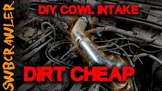 How to Build Your Own Jeep TJ Cowl Intake for Less Than $100