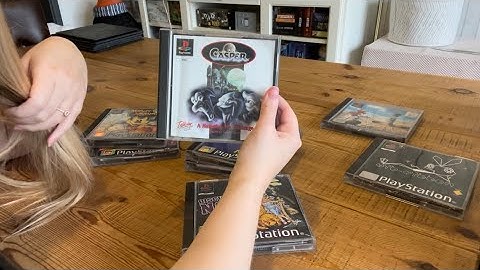 ASMR PlayStation 1 games ~ Soft Spoken ~ nostalgic show and tell