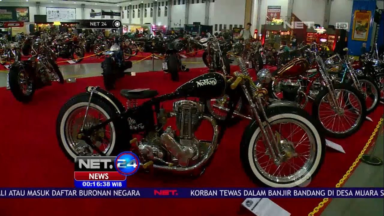 Kustomfest 2018 Pamerkan 150 Motor Custom Terbaik   NET24