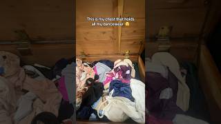 I manage to keep 130  leotards and all my tights in this chest! #ballerina #ballet #dancewear