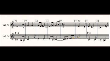 Twelve Tone Canon No. 3 - Downward Spiral Canon