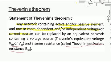 Lecture 4 Network Theorems ECI and ECN