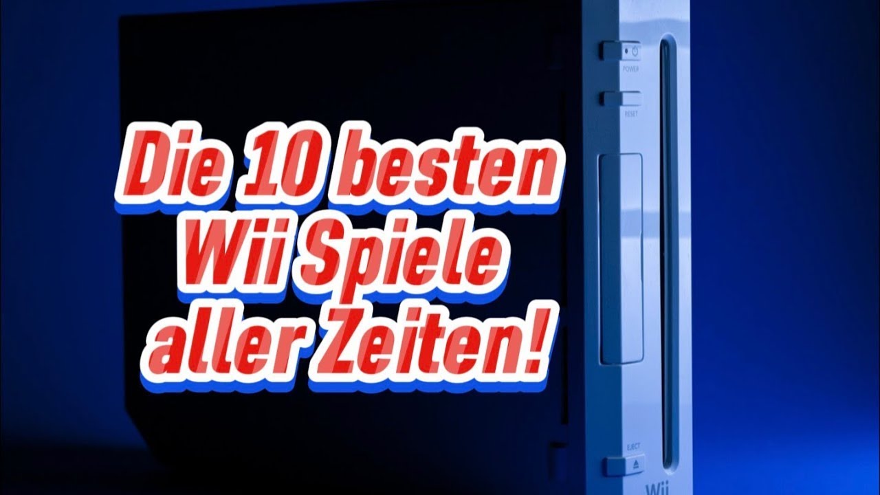 Die 10 besten Wii Spiele aller Zeiten! YouTube