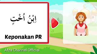 Bahasa Arab Nama-nama Anggota Keluarga Lengkap | Ilustrasi Kartun dan Musik