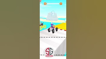 #Shorts 🚵‍♀️🏎🎮Noob Playing Games, Scribble Rider All Level Android