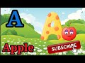 Alphabet A For apple,B for ball | nursery rhymes phonics song | phonics sound for kids | ABCD song