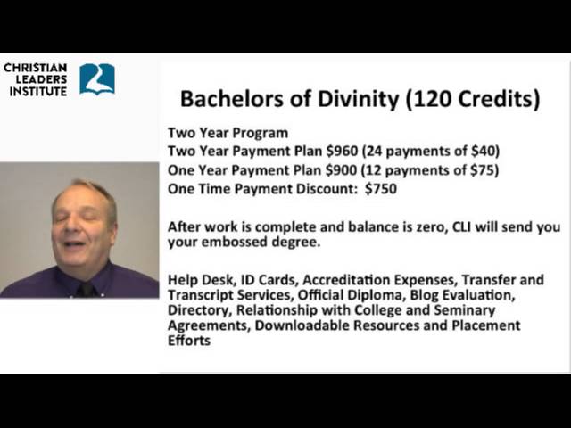 Christian Leaders Institute Degrees Youtube