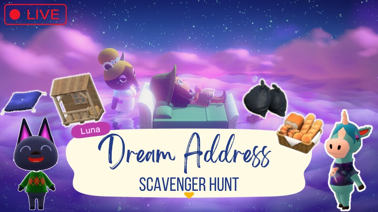 ♥️ LIVE | LET'S TRY A SCAVENGER HUNT! | Animal Crossing New Horizons -  YouTube