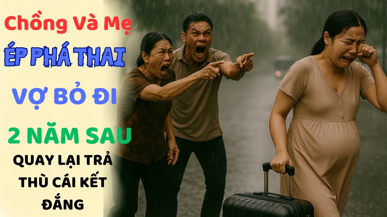 Outline Video Bị Nhà Chồng Ép Phá Thai, TÔI Bỏ Đi Giữa Đêm Mưa – 2 Năm Sau Quay Lại Khiến Họ Phải Hối Hận