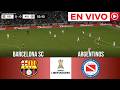 🔴 EN VIVO : Barcelona SC vs Argentinos jrs | Copa Libertadores 2026 en vivo hoy - eFootball PES21
