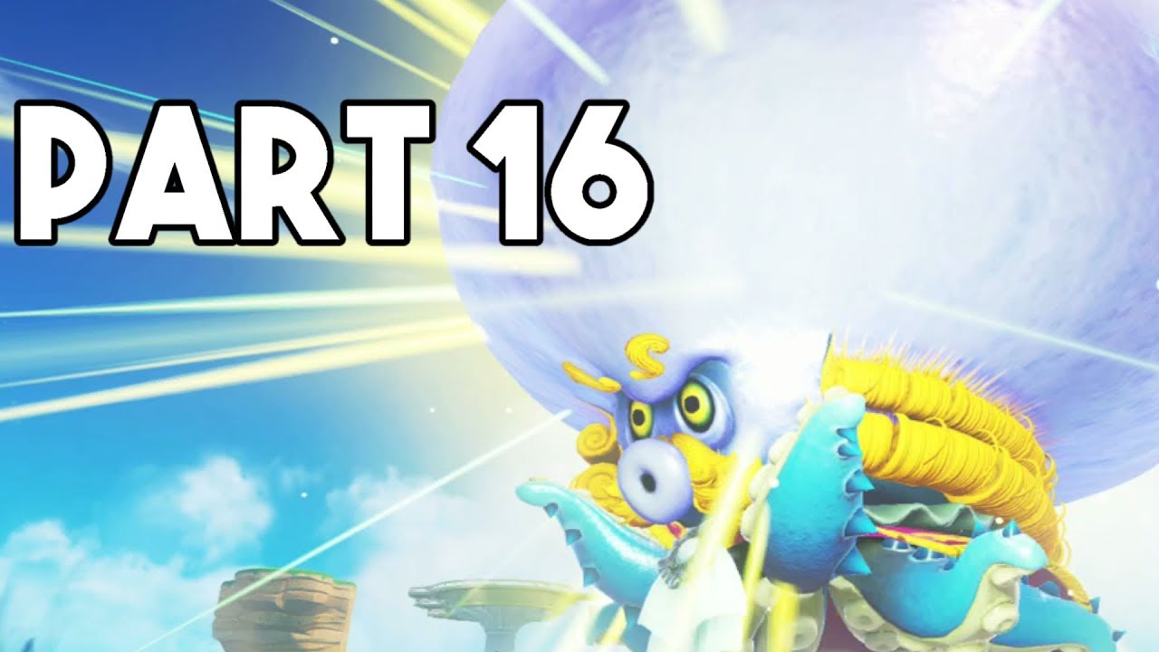 Mario Odyssey Seaside Kingdom (Glass Half Full BOSS) Part 16 Gameplay Walkthrough (Switch HD