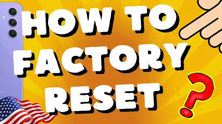 How To Factory Reset Samsung Galaxy A54 5G, A53, A52s, or A55