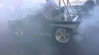 Worlds Fastest Golf Cart 400hp 383 Burnout Video