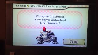 [MKWii] Unlocking Dry Bowser!