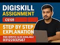 DigiSkills CS101 Assignment #2 Part-1 Complete Solution | Step-by-Step (2025)