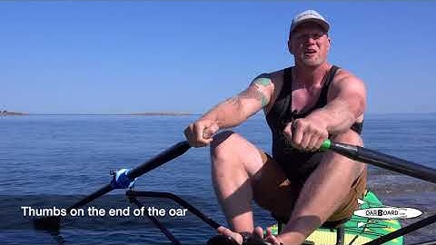 How to hold your oar: Rowing Basics by Adam Kreek, gold medal Olympian
